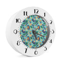 Vintage Hawaiian Aloha Pattern Print Alarm Clock