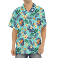Vintage Hawaiian Aloha Pattern Print Aloha Shirt