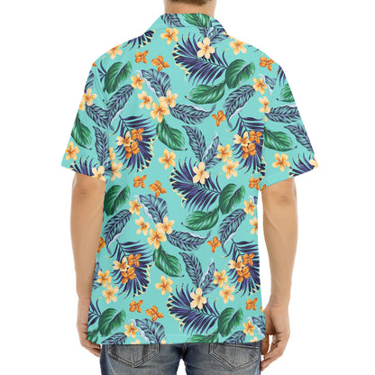 Vintage Hawaiian Aloha Pattern Print Aloha Shirt