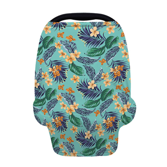 Vintage Hawaiian Aloha Pattern Print Baby Seat Cover
