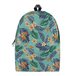 Vintage Hawaiian Aloha Pattern Print Backpack