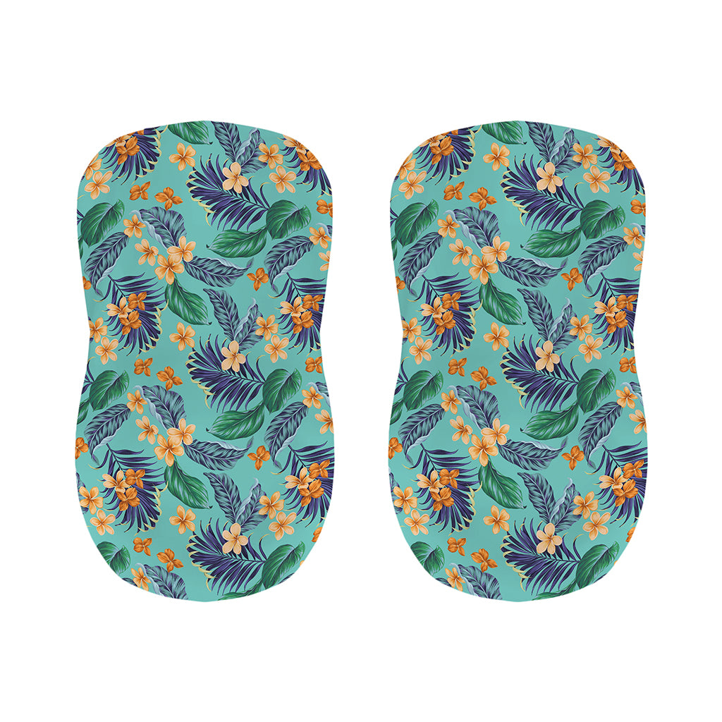 Vintage Hawaiian Aloha Pattern Print Bar Stool Covers