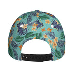 Vintage Hawaiian Aloha Pattern Print Baseball Cap