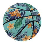 Vintage Hawaiian Aloha Pattern Print Basketball