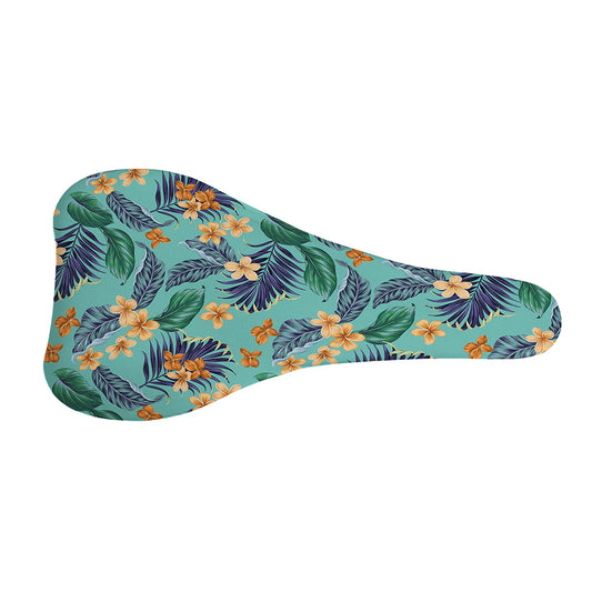 Vintage Hawaiian Aloha Pattern Print Bicycle Seat Cover