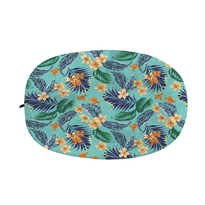 Vintage Hawaiian Aloha Pattern Print Car Side Mirror Covers