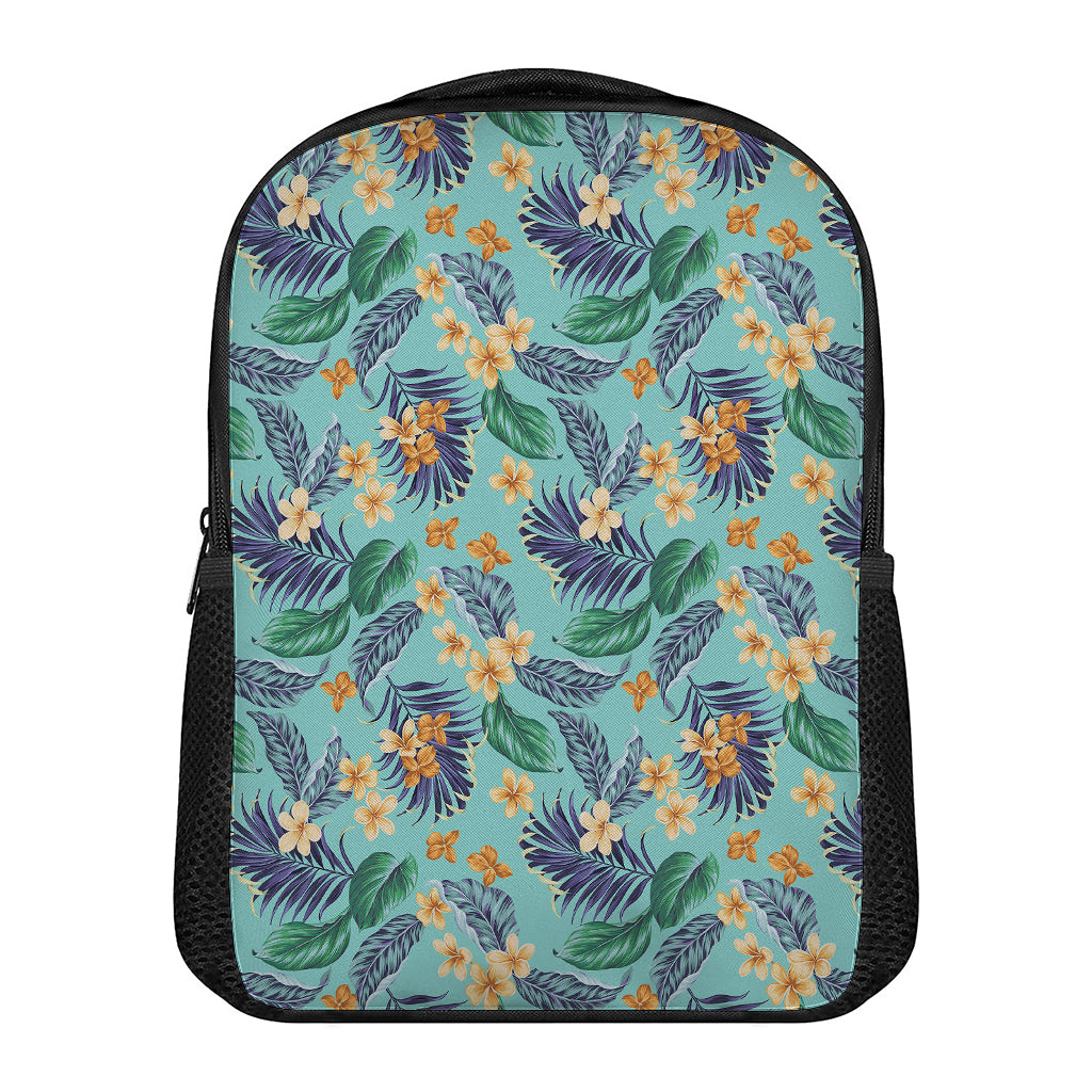 Vintage Hawaiian Aloha Pattern Print Casual Backpack