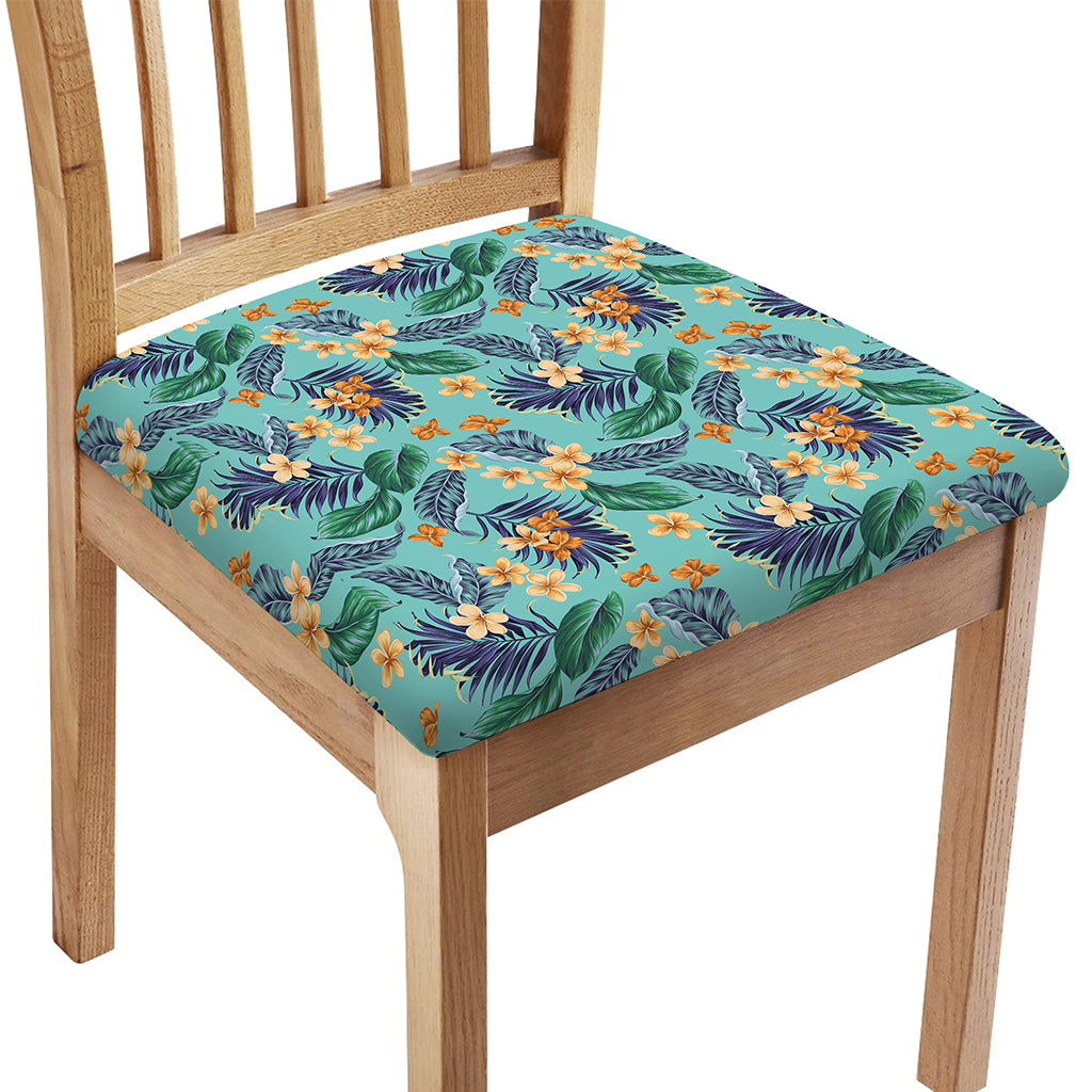 Vintage Hawaiian Aloha Pattern Print Chair Cushion Cover