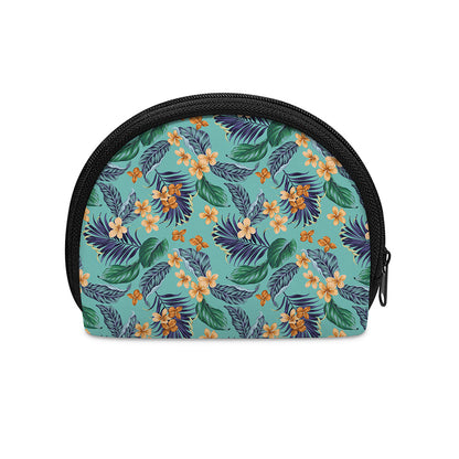 Vintage Hawaiian Aloha Pattern Print Coin Purse