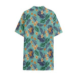 Vintage Hawaiian Aloha Pattern Print Cotton Hawaiian Shirt