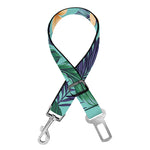 Vintage Hawaiian Aloha Pattern Print Dog Seat Belt