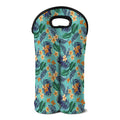 Vintage Hawaiian Aloha Pattern Print Double Neoprene Wine Tote
