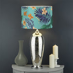 Vintage Hawaiian Aloha Pattern Print Drum Lamp Shade