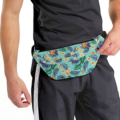Vintage Hawaiian Aloha Pattern Print Fanny Pack