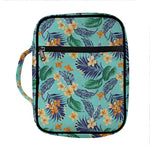 Vintage Hawaiian Aloha Pattern Print Front Pocket Bible Bag