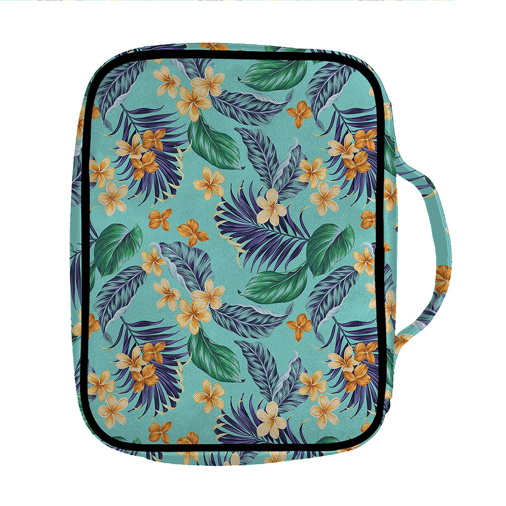 Vintage Hawaiian Aloha Pattern Print Front Pocket Bible Bag