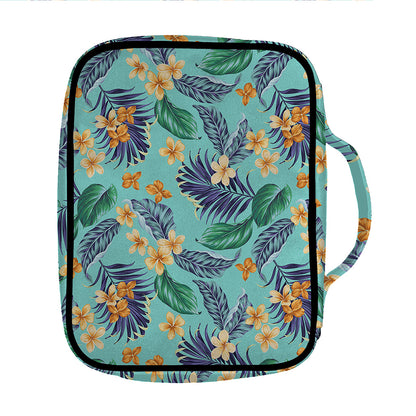Vintage Hawaiian Aloha Pattern Print Front Pocket Bible Bag