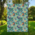 Vintage Hawaiian Aloha Pattern Print Garden Flag