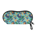 Vintage Hawaiian Aloha Pattern Print Glasses Case