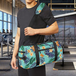 Vintage Hawaiian Aloha Pattern Print Gym Bag