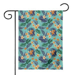 Vintage Hawaiian Aloha Pattern Print House Flag