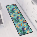 Vintage Hawaiian Aloha Pattern Print Long Kitchen Mat