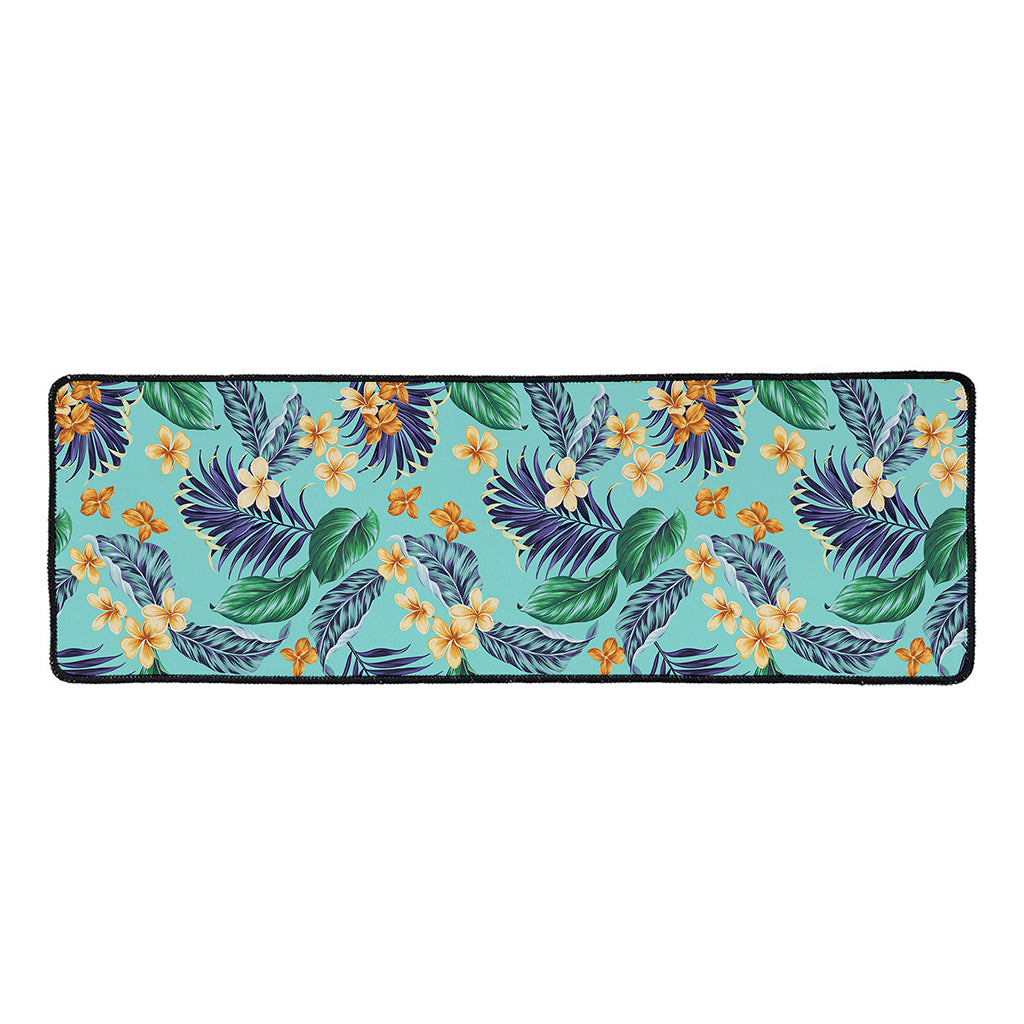 Vintage Hawaiian Aloha Pattern Print Long Kitchen Mat