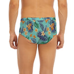 Vintage Hawaiian Aloha Pattern Print Men's Briefs