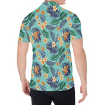 Vintage Hawaiian Aloha Pattern Print Men's Shirt