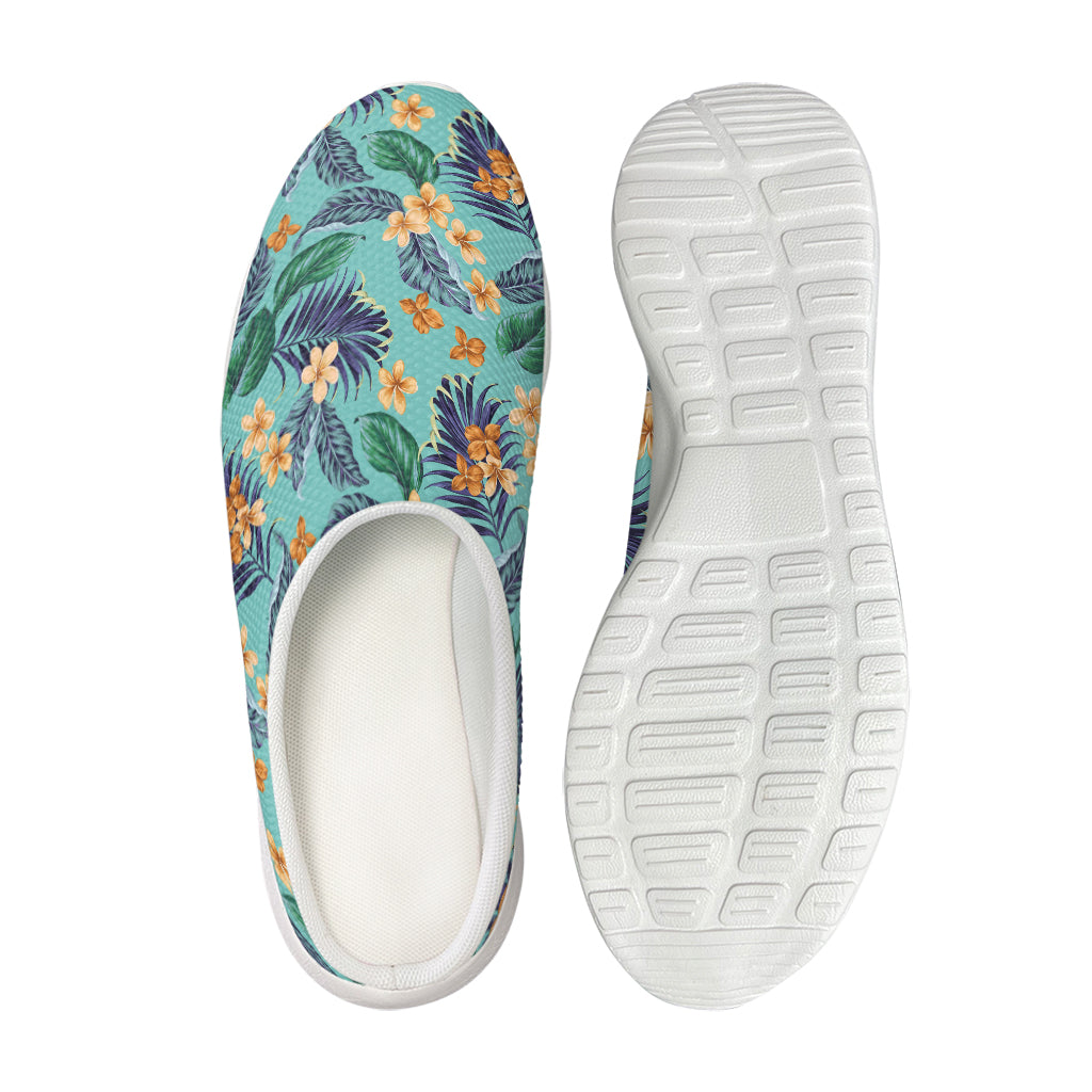 Vintage Hawaiian Aloha Pattern Print Mesh Casual Shoes