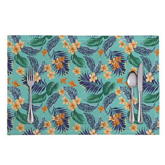 Vintage Hawaiian Aloha Pattern Print Placemat