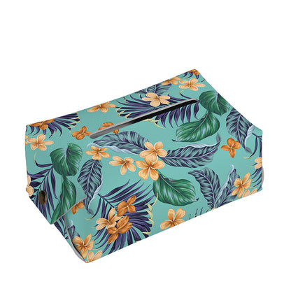 Vintage Hawaiian Aloha Pattern Print Rectangle Tissue Box Cover