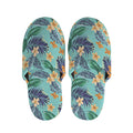 Vintage Hawaiian Aloha Pattern Print Slippers