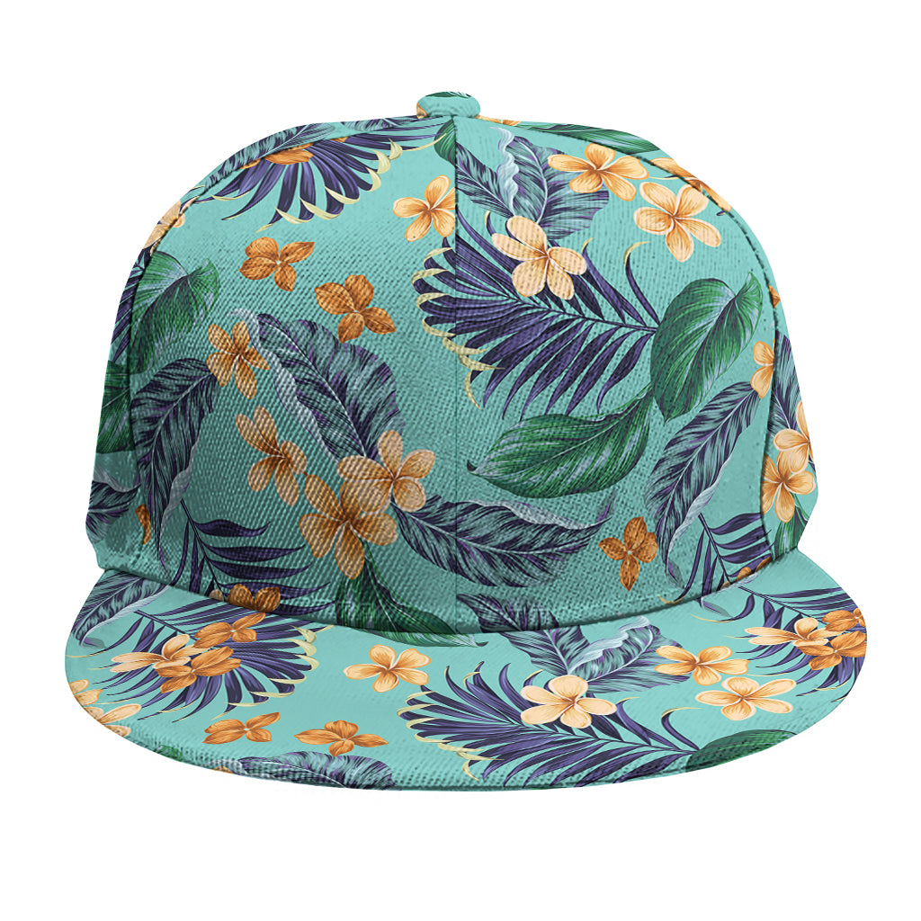 Vintage Hawaiian Aloha Pattern Print Snapback Cap