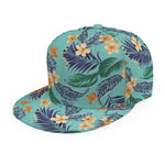 Vintage Hawaiian Aloha Pattern Print Snapback Cap