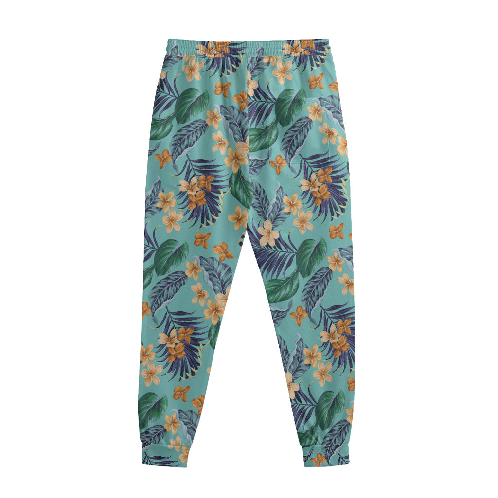 Vintage Hawaiian Aloha Pattern Print Sweatpants