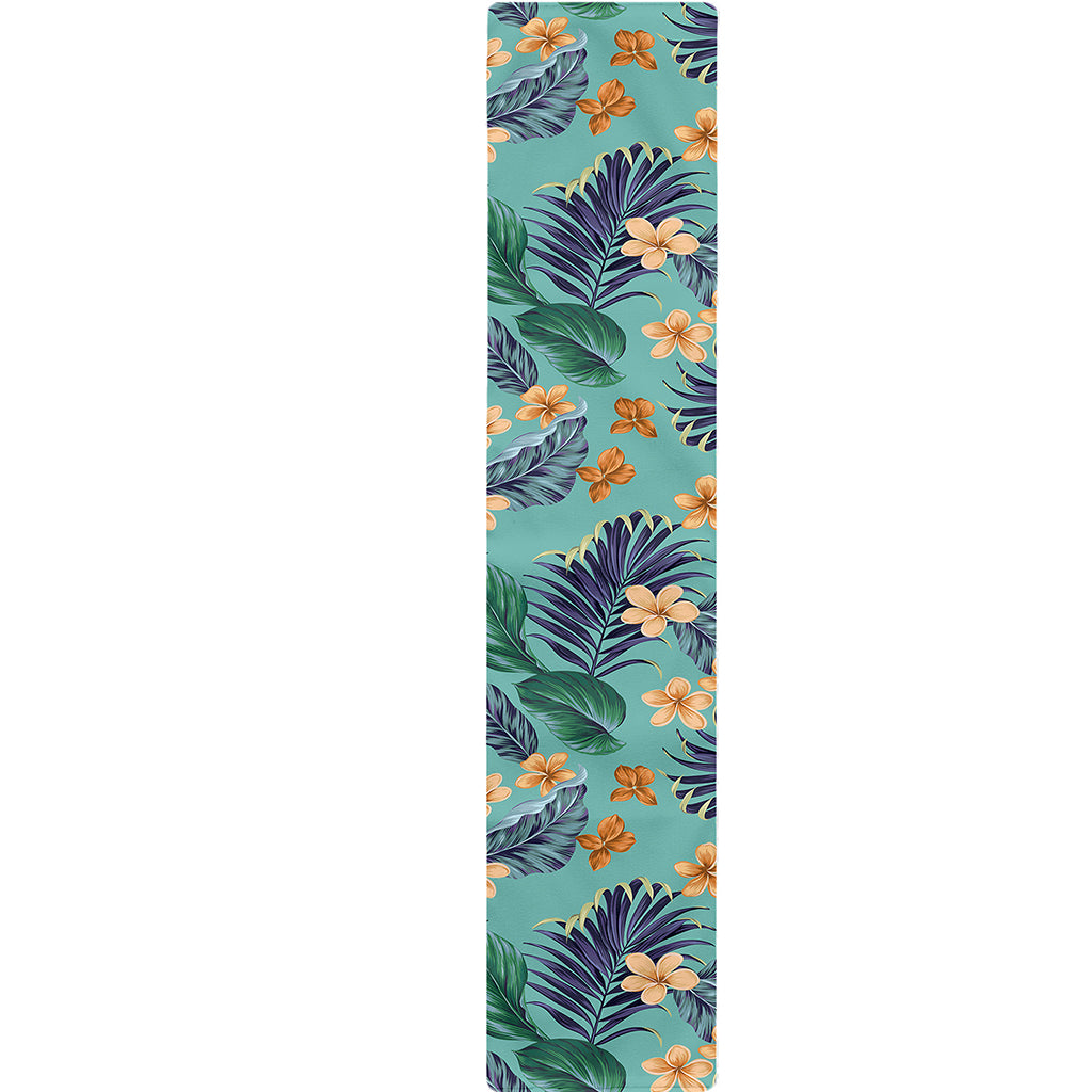 Vintage Hawaiian Aloha Pattern Print Table Runner