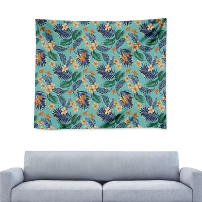 Vintage Hawaiian Aloha Pattern Print Tapestry