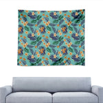 Vintage Hawaiian Aloha Pattern Print Tapestry