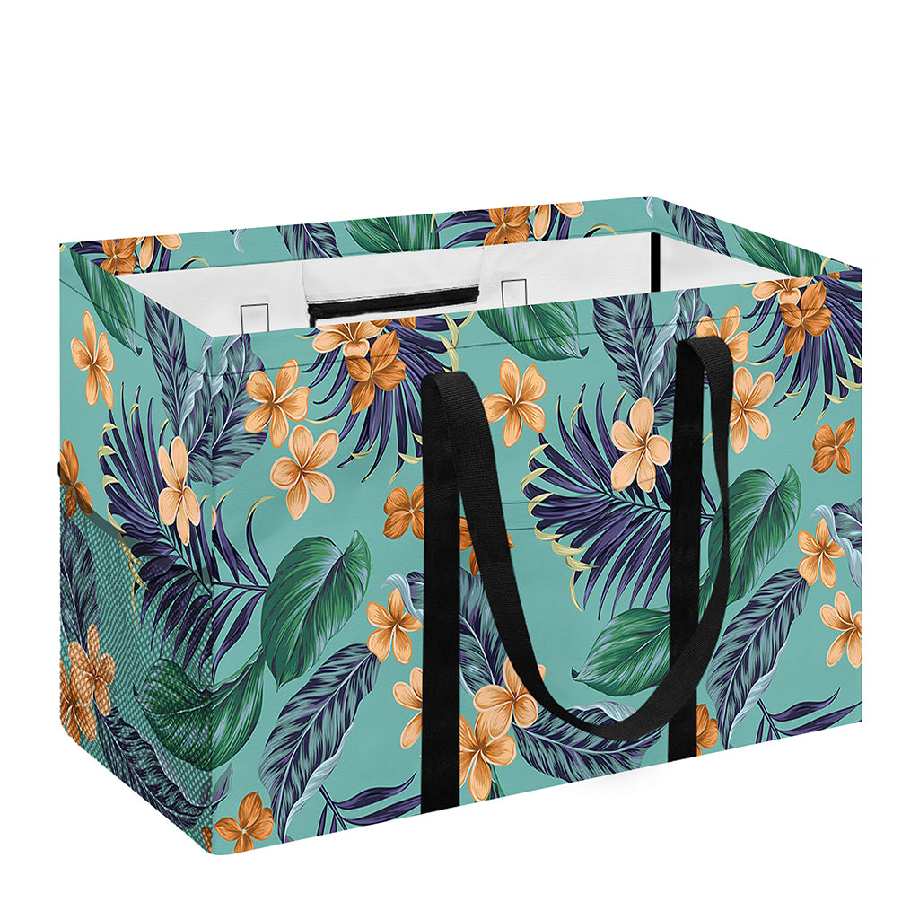 Vintage Hawaiian Aloha Pattern Print Utility Tote Bag
