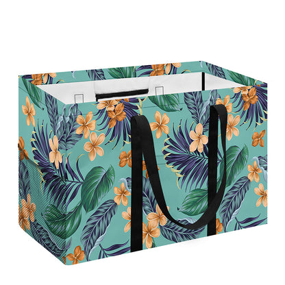 Vintage Hawaiian Aloha Pattern Print Utility Tote Bag