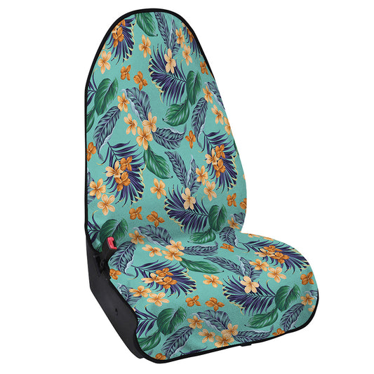 Vintage Hawaiian Aloha Pattern Print Waterproof Car Seat Cover
