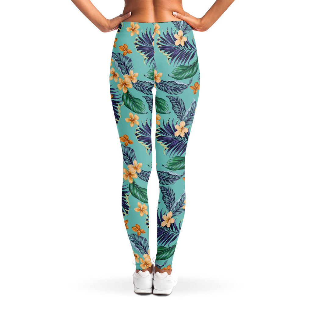 Vintage Hawaiian Aloha Pattern Print Women's Leggings