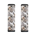 Vintage Hibiscus Plumeria Pattern Print Handle Covers