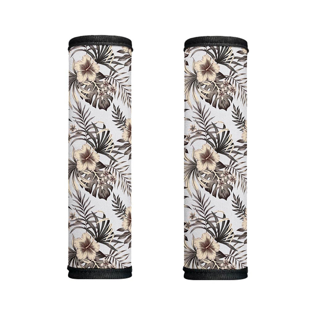 Vintage Hibiscus Plumeria Pattern Print Handle Covers