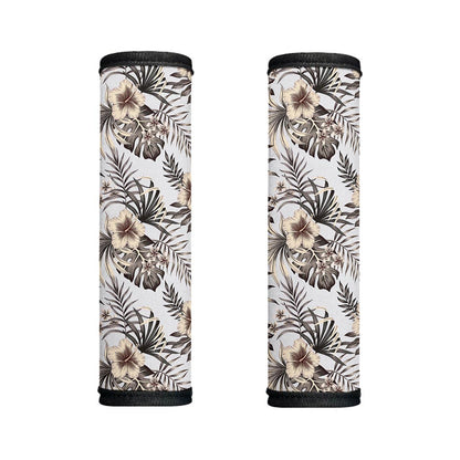 Vintage Hibiscus Plumeria Pattern Print Handle Covers