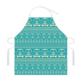 Vintage Hippie Van Pattern Print Adjustable Apron