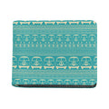 Vintage Hippie Van Pattern Print Bifold Wallet