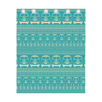 Vintage Hippie Van Pattern Print Curtain