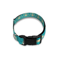 Vintage Hippie Van Pattern Print Dog Collar